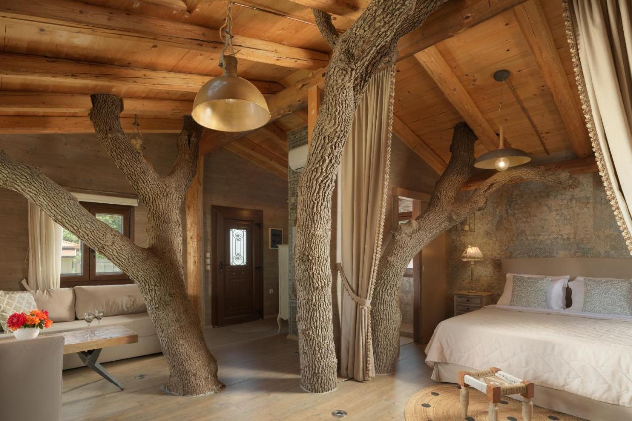 Stolidi Mou Treehouse Villa Atsipopoulo Exterior photo