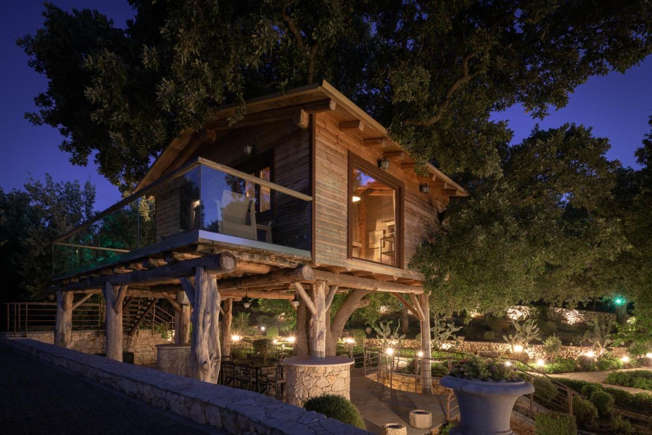 Stolidi Mou Treehouse Villa Atsipopoulo Exterior photo