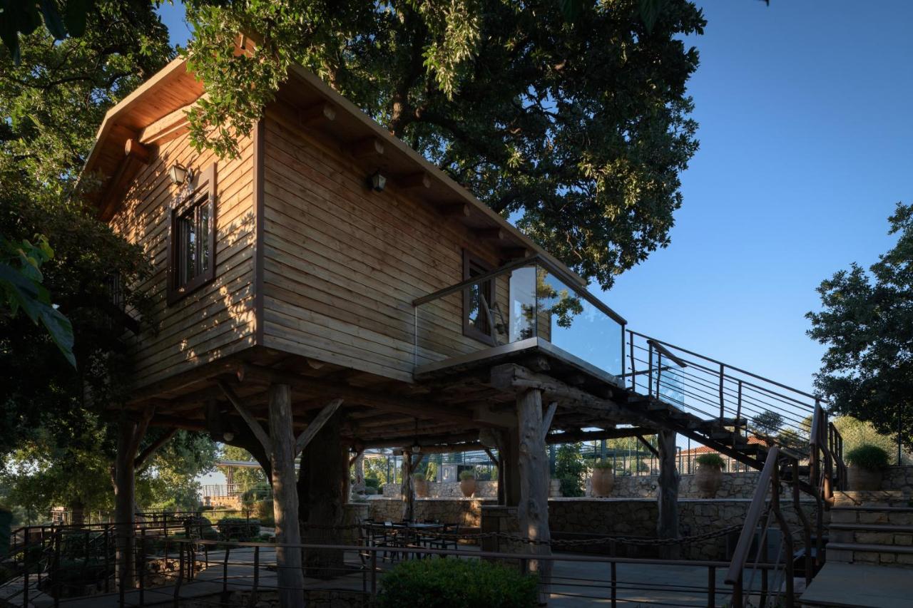 Stolidi Mou Treehouse Villa Atsipopoulo Exterior photo
