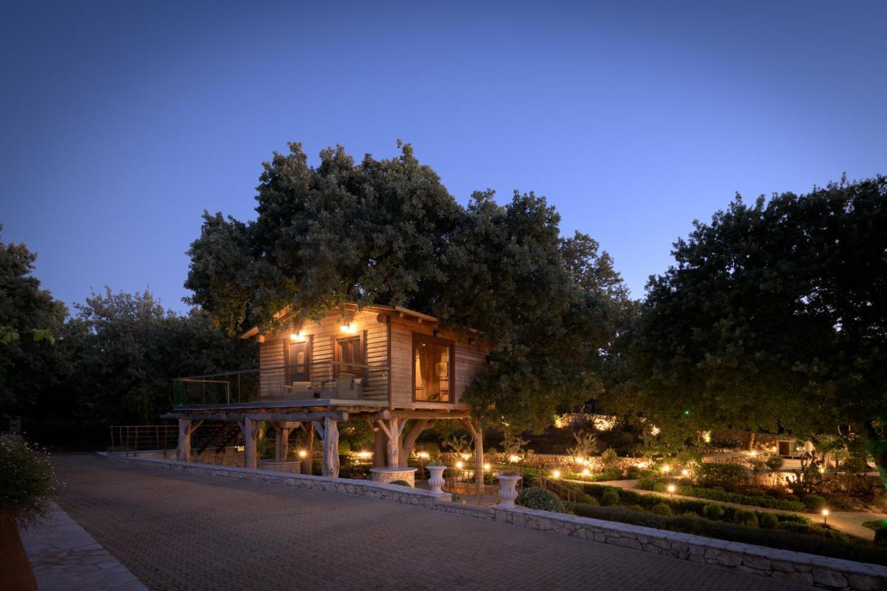 Stolidi Mou Treehouse Villa Atsipopoulo Exterior photo