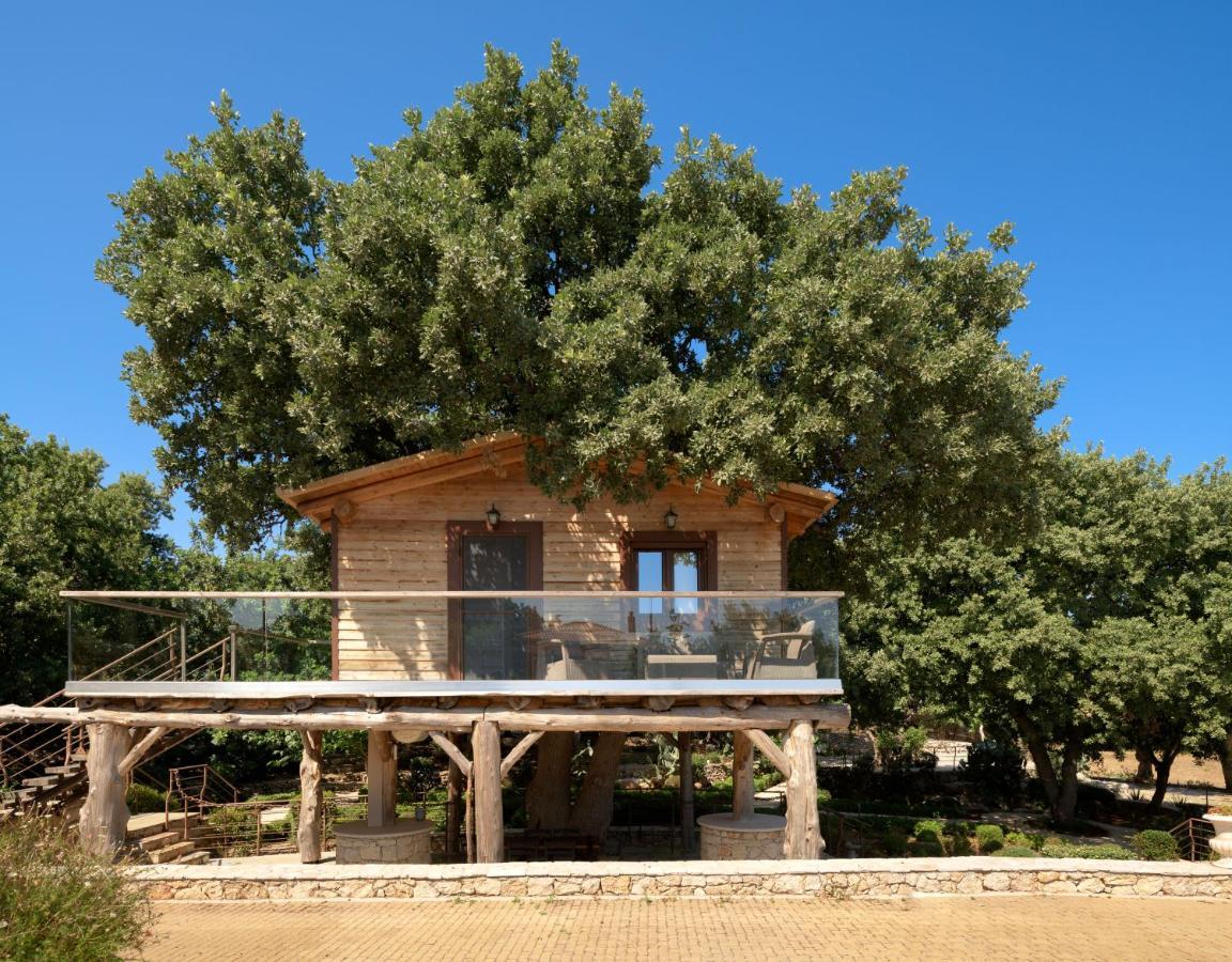 Stolidi Mou Treehouse Villa Atsipopoulo Exterior photo