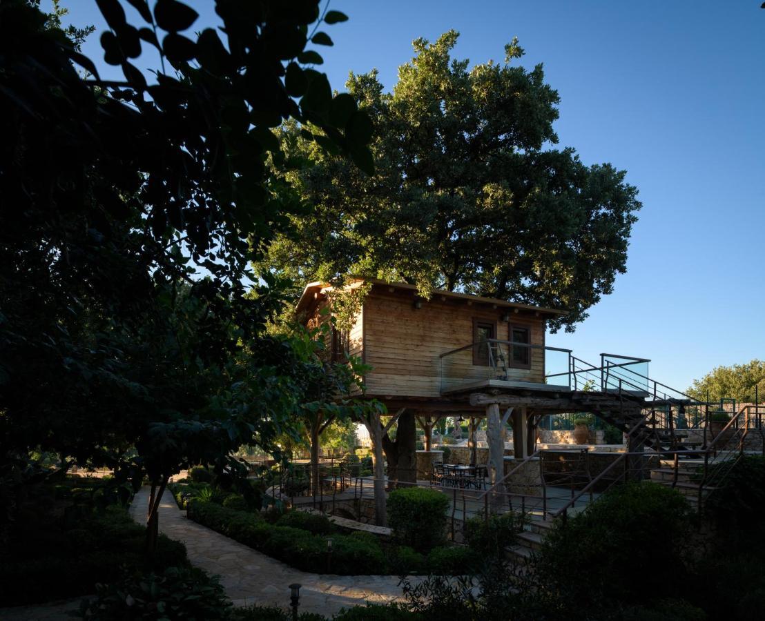 Stolidi Mou Treehouse Villa Atsipopoulo Exterior photo